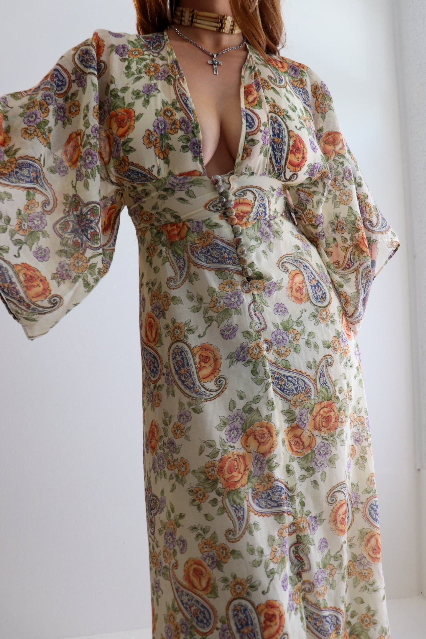 Angelic 70s Paisley Prairie