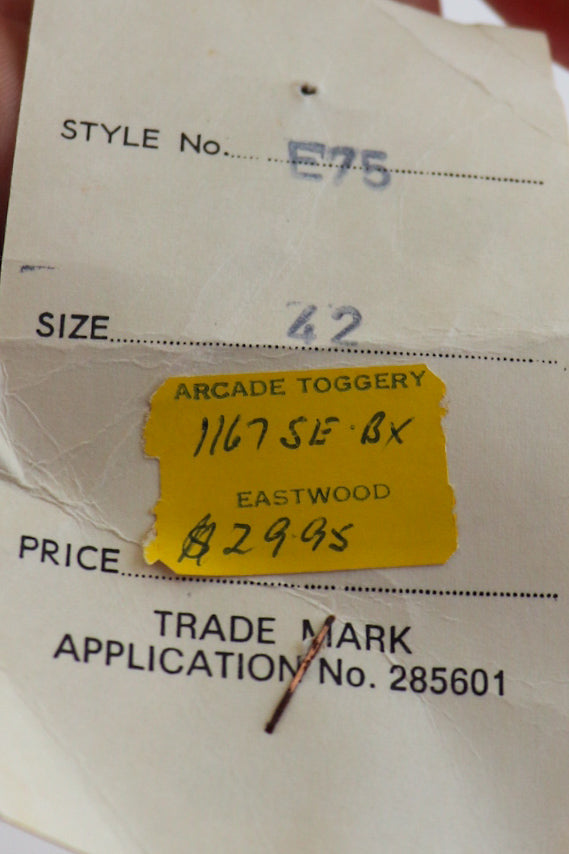 Dead-Stock White Flared Denim Suit