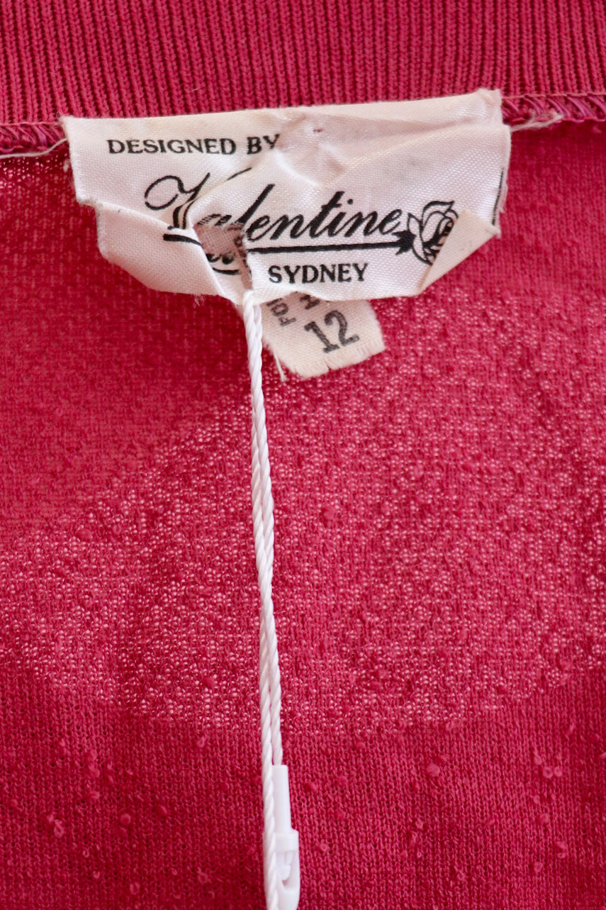 Terry Toweling Rose Tank