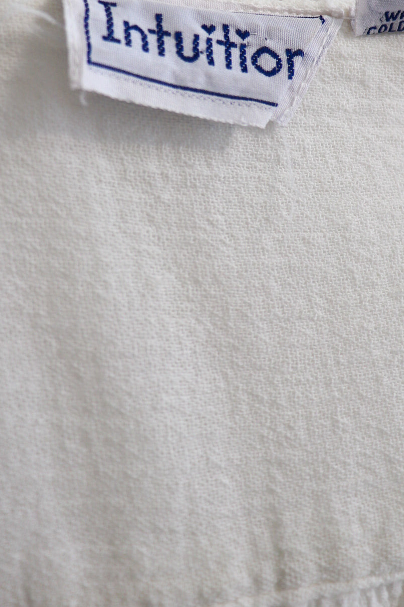 Dramatic Cotton Prairie Blouse