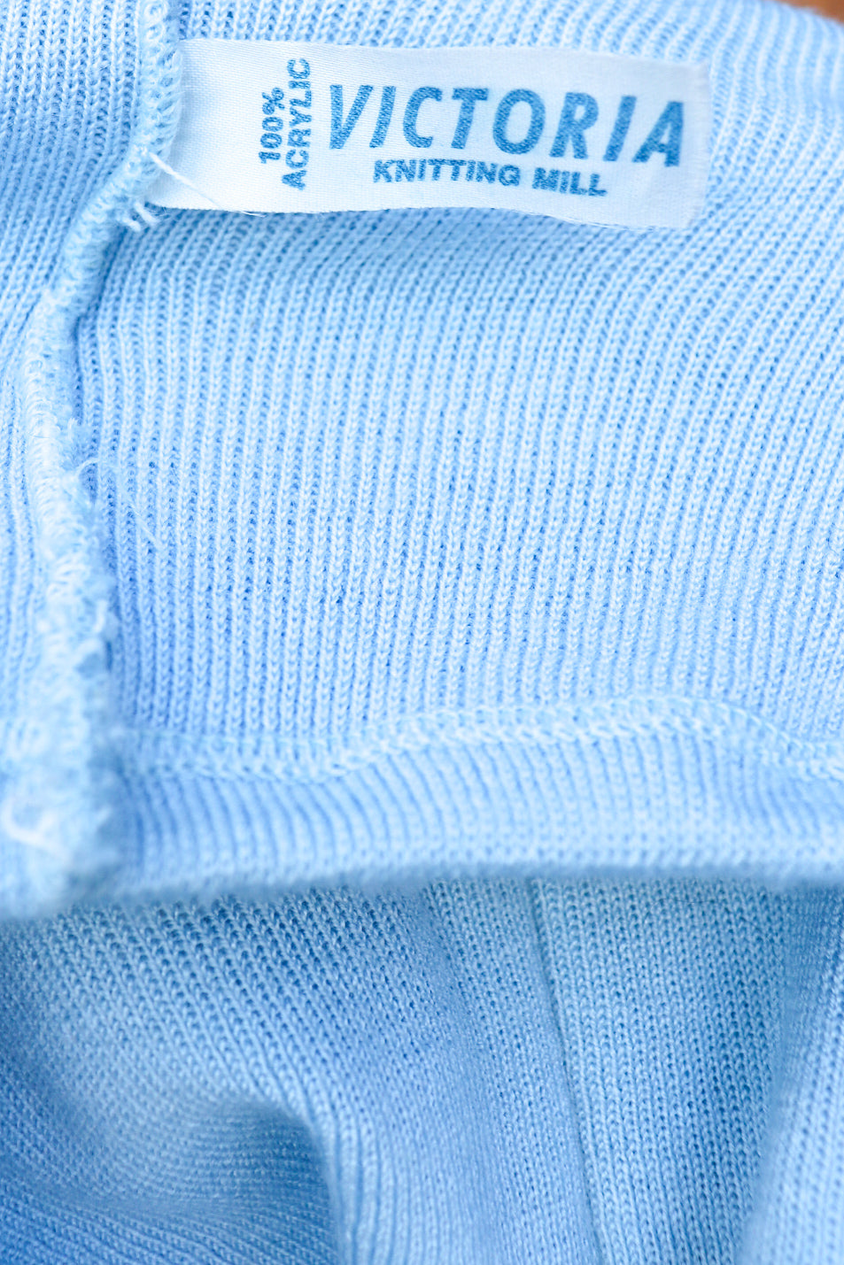 Baby Blue Knit Boob Tube