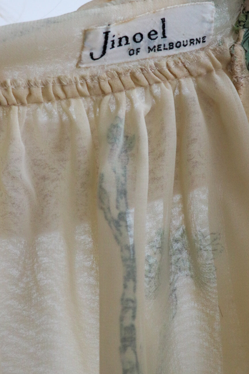 70s Layered Halter Maxi