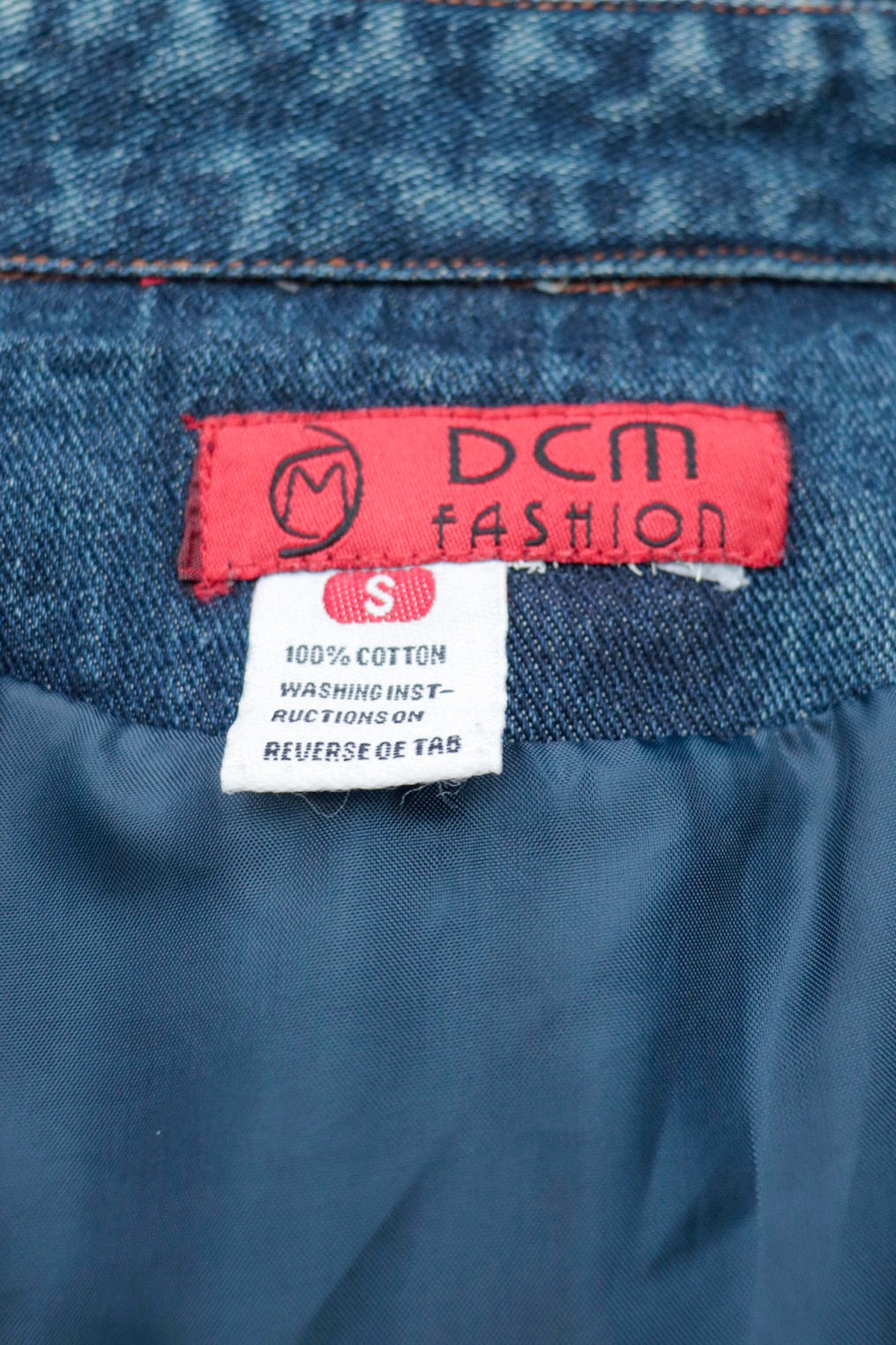 90s Denim Trench Coat