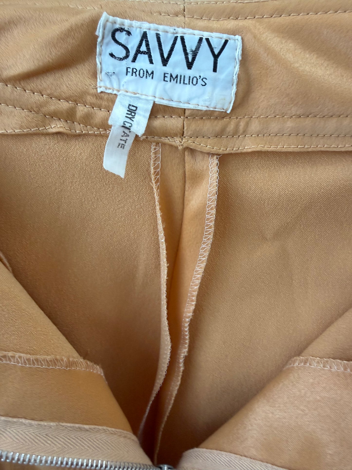 70s Satin High Waisted Flares