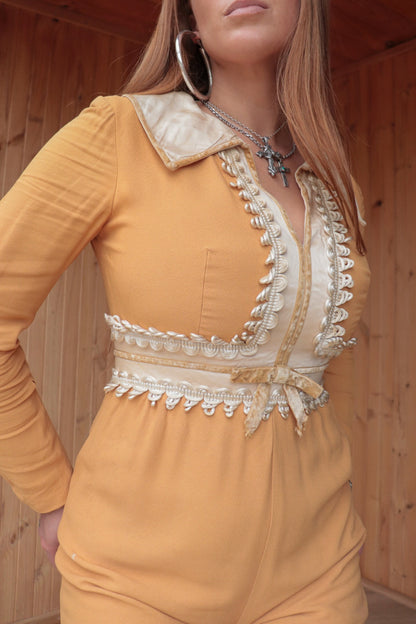 Mustard Mini Jumpsuit