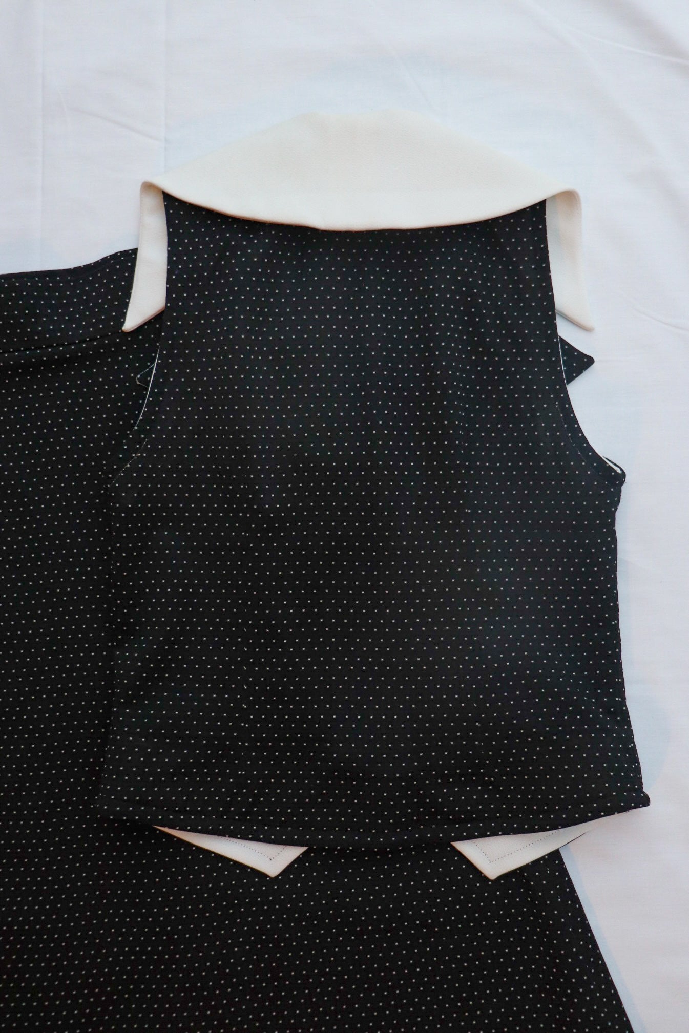 70s Polka Dot Skirt Set