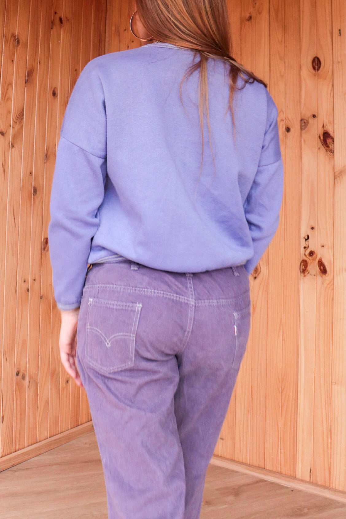 Purple Rockies Camp Sweatshirt