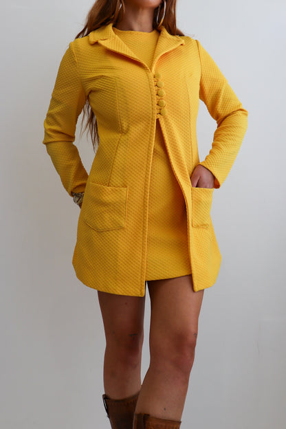 Sunflower Yellow Two Piece Set