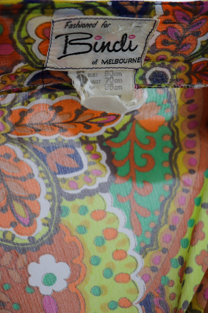 Psychedelic Dress & Top Set