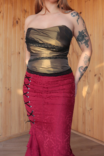 80s Gothic Corset