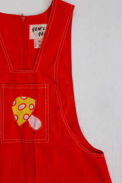 Mushroom Maxi Pinafore