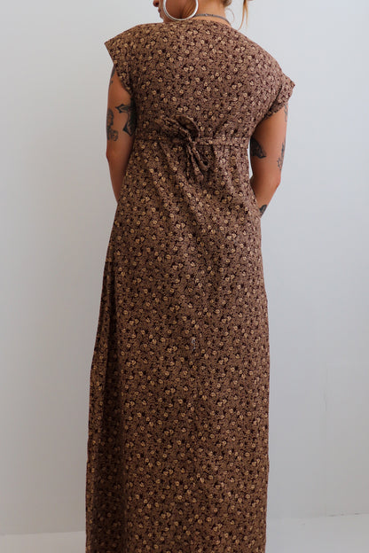 70s Brown & Cream Summer Prairie