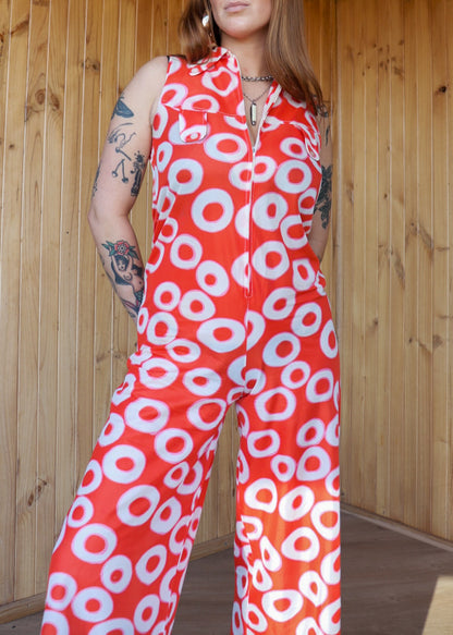 O Ring Mega Flare Jumpsuit