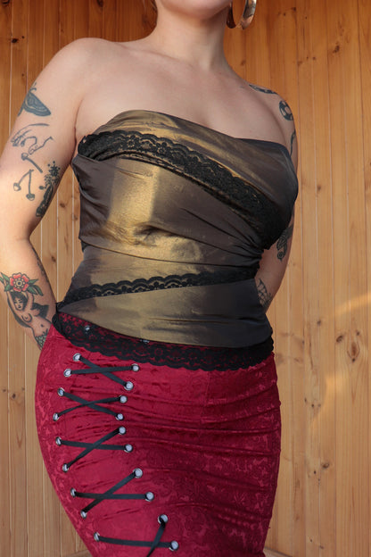 80s Gothic Corset