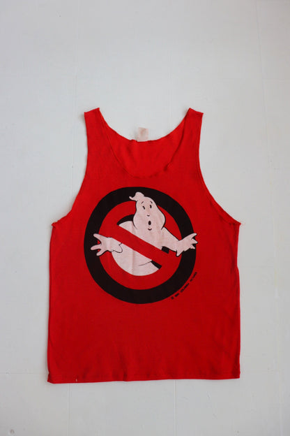 1984 Ghostbusters Red Tank Top