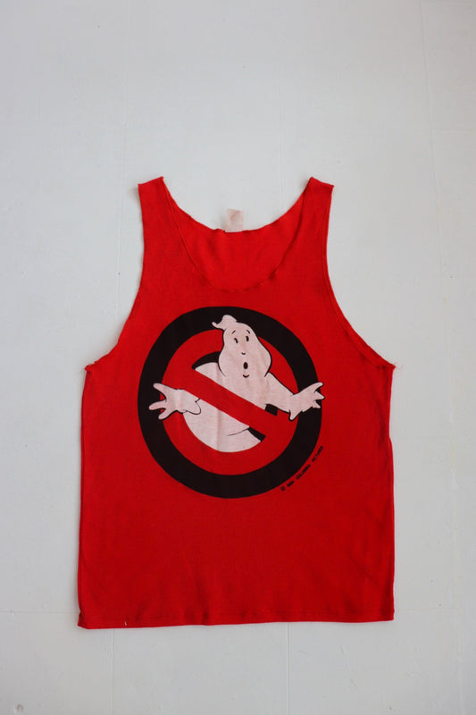 1984 Ghostbusters Red Tank Top