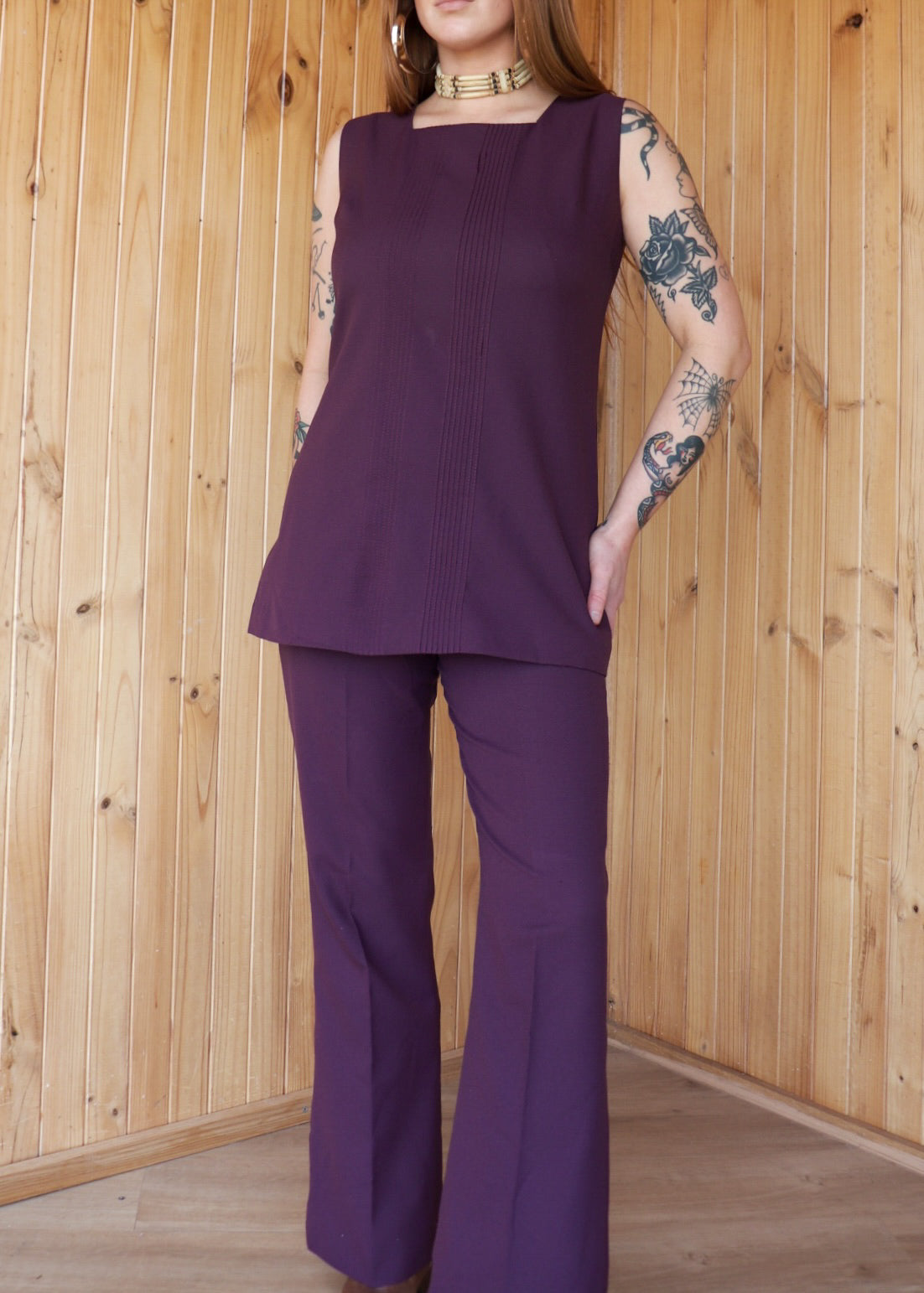 70s Plum Day Set