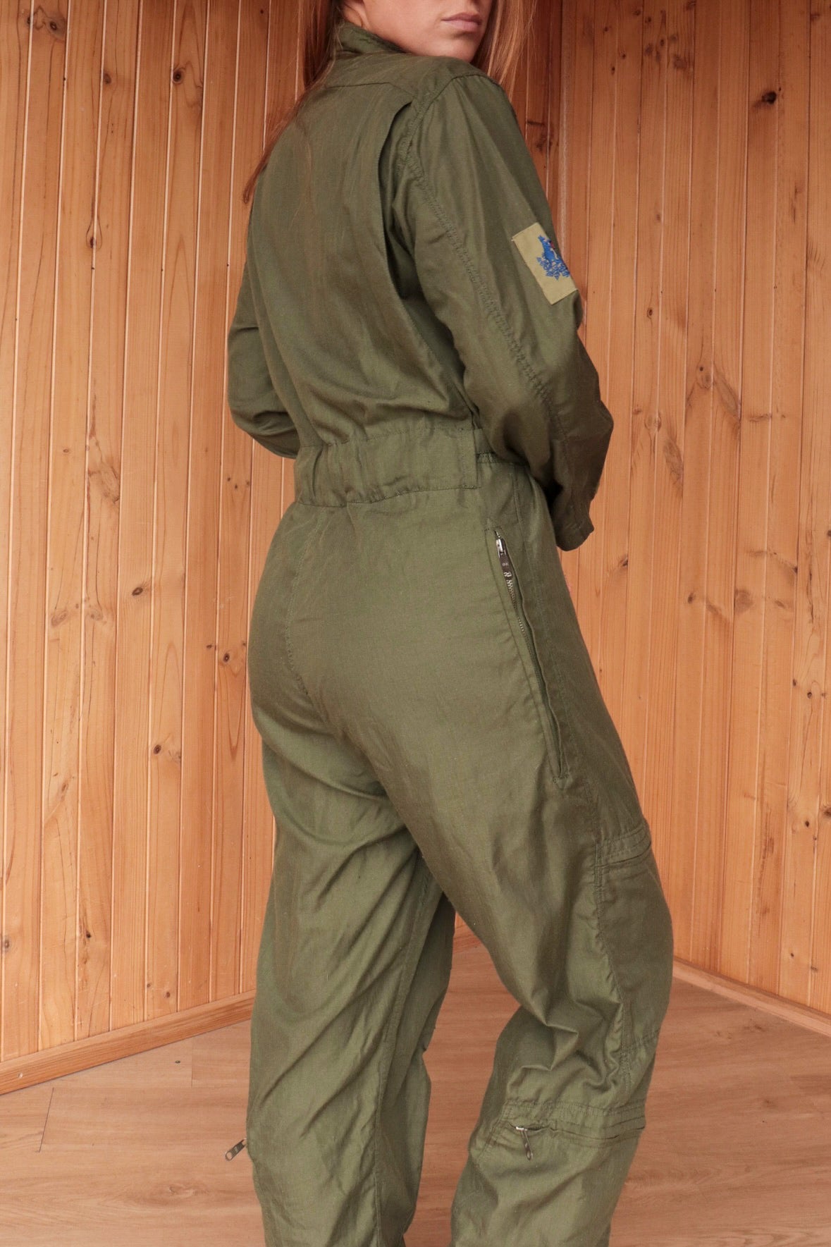 84’ Aviation Khaki Jumpsuit