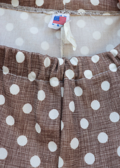 70s Polka Dot Two Piece
