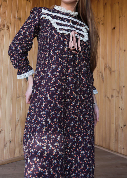Brown Prairie Gown