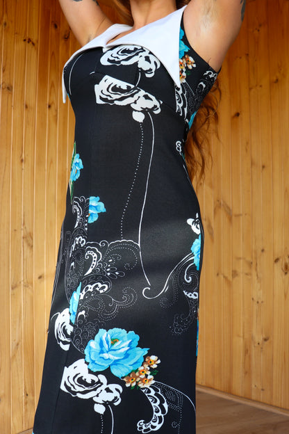 70s Mega Collar Maxi