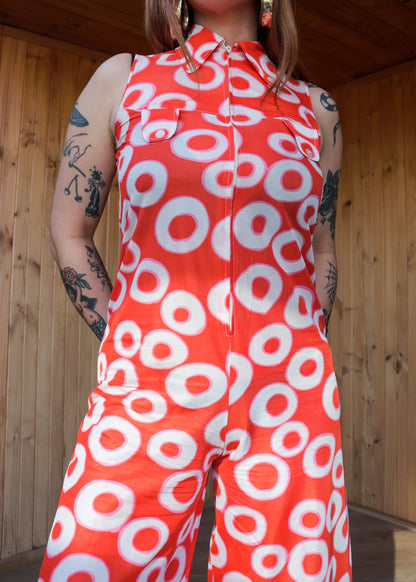 O Ring Mega Flare Jumpsuit
