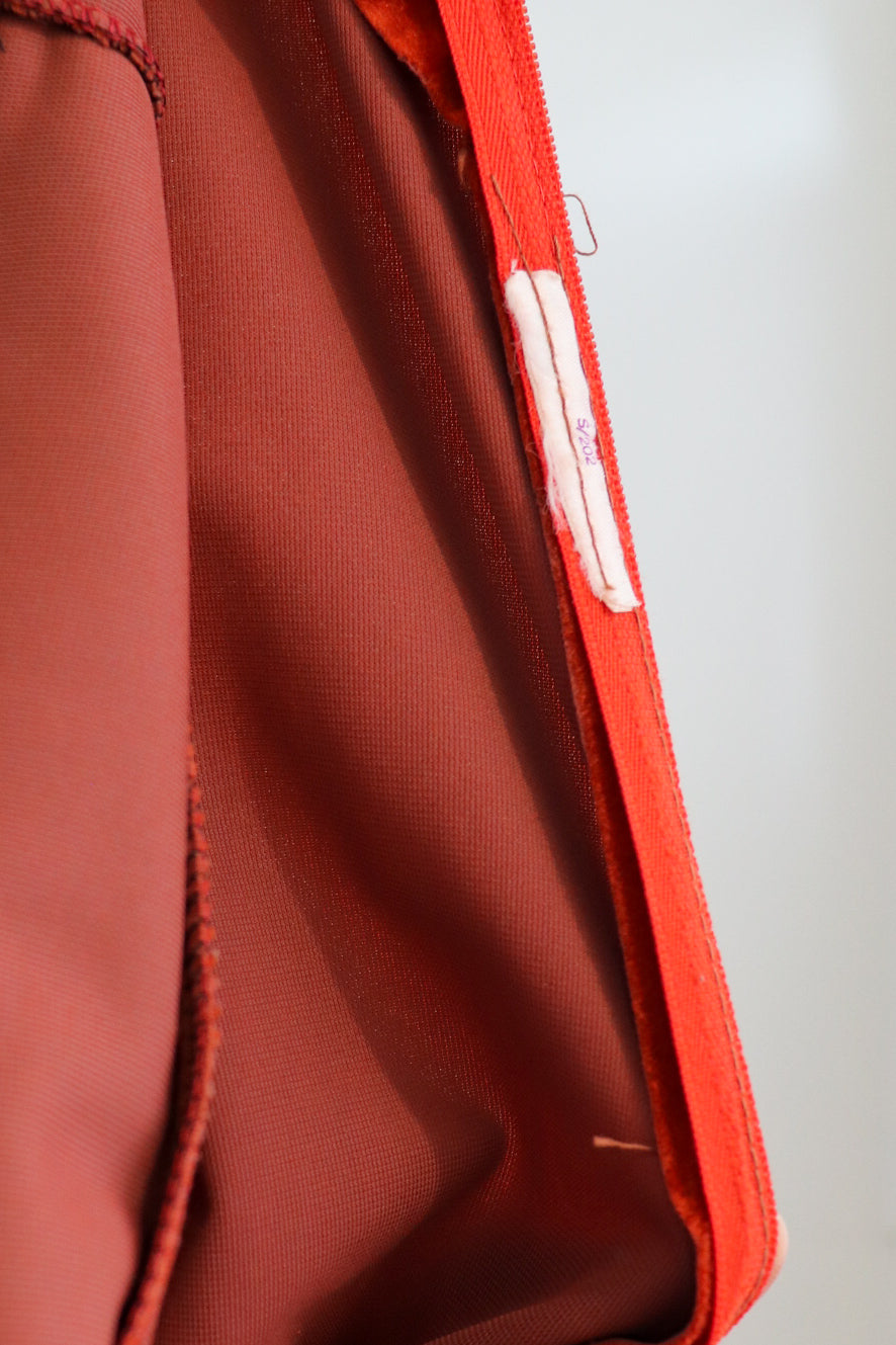 70s Velvet Pinafore Maxi Dress