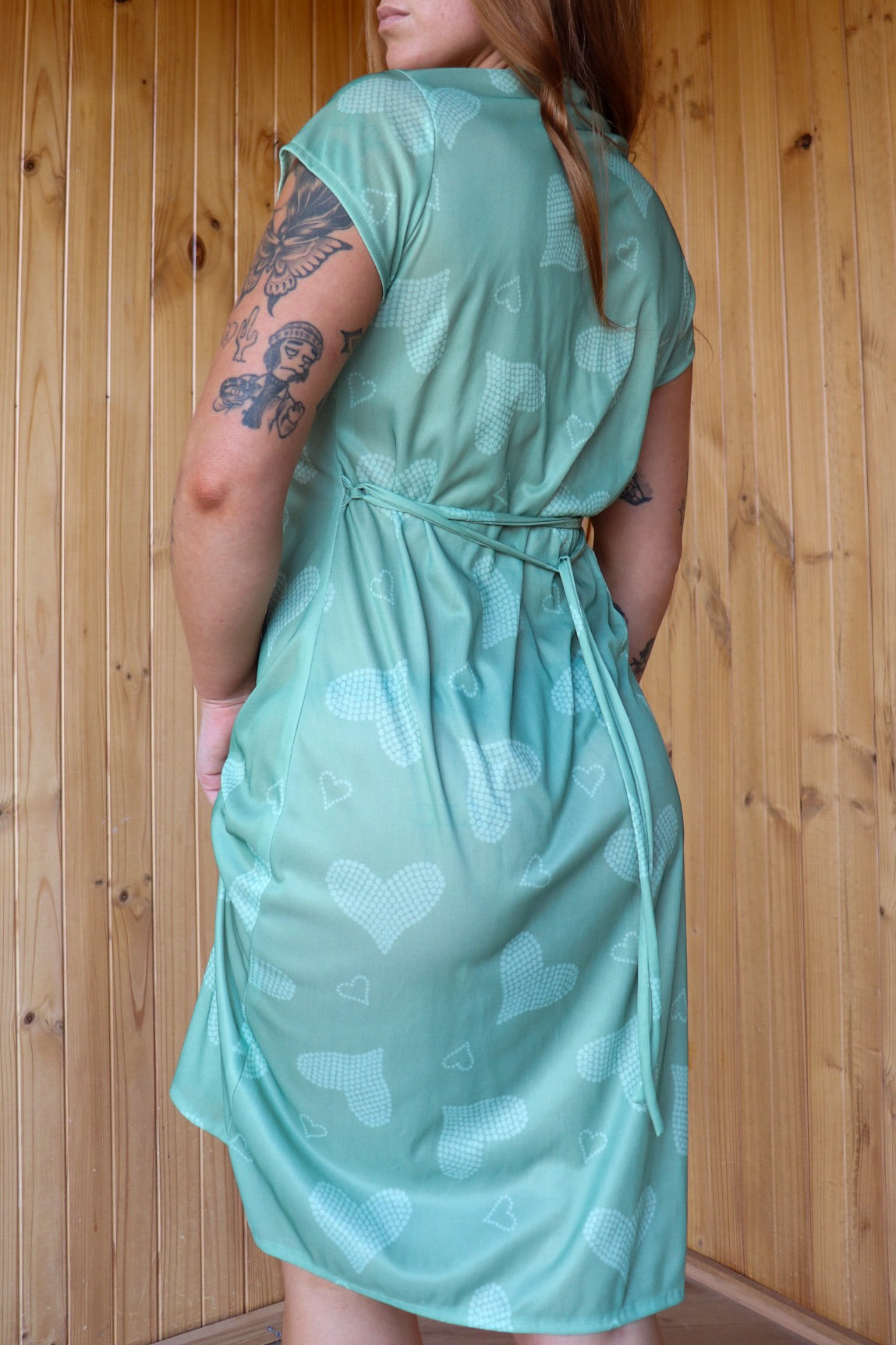 Love Heart Midi Summer Dress