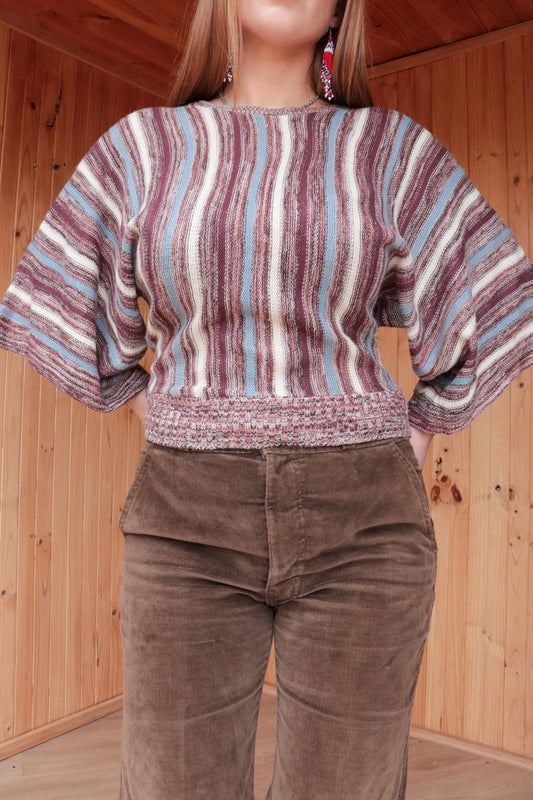 Bell Sleeved Knit Top