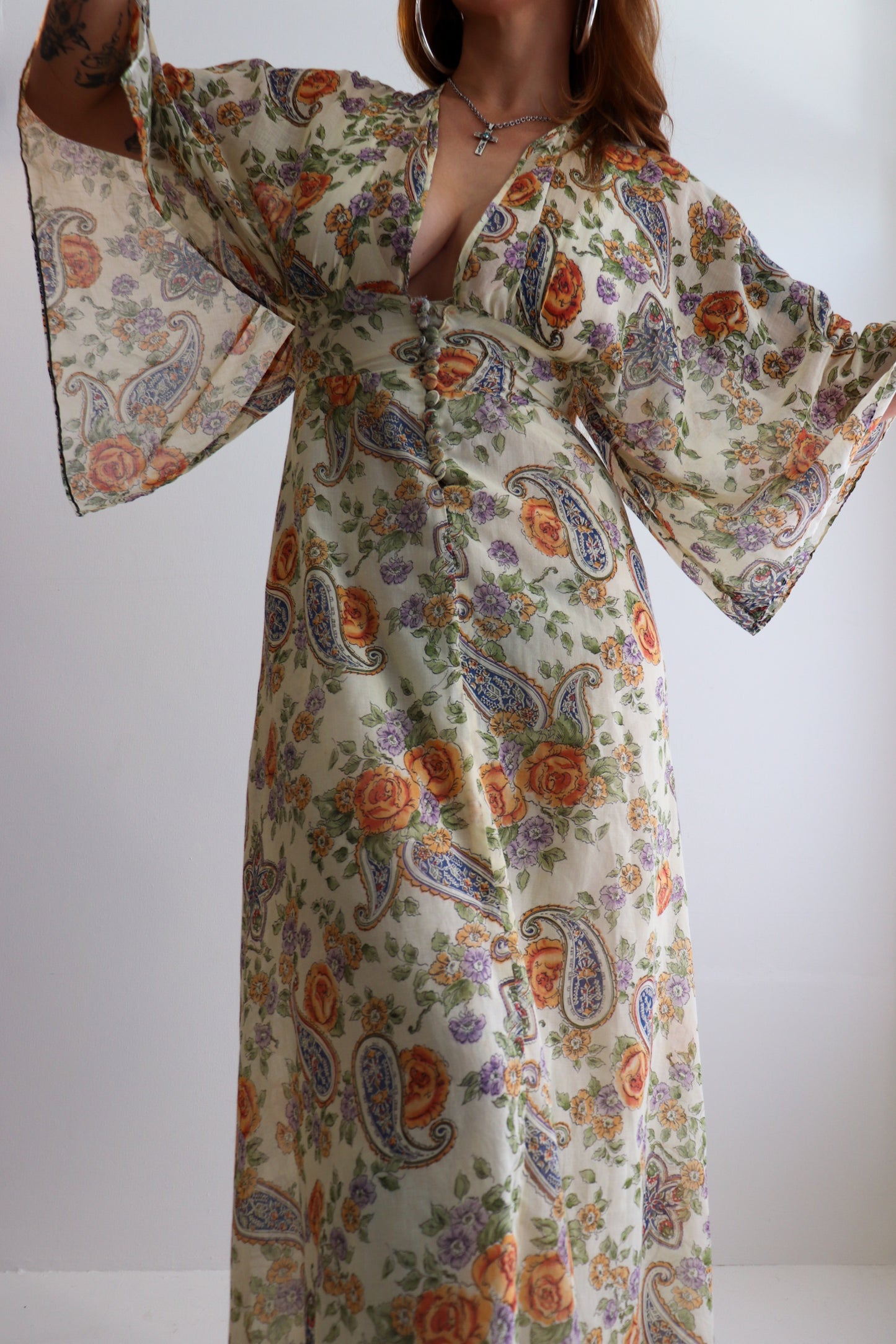 Angelic 70s Paisley Prairie