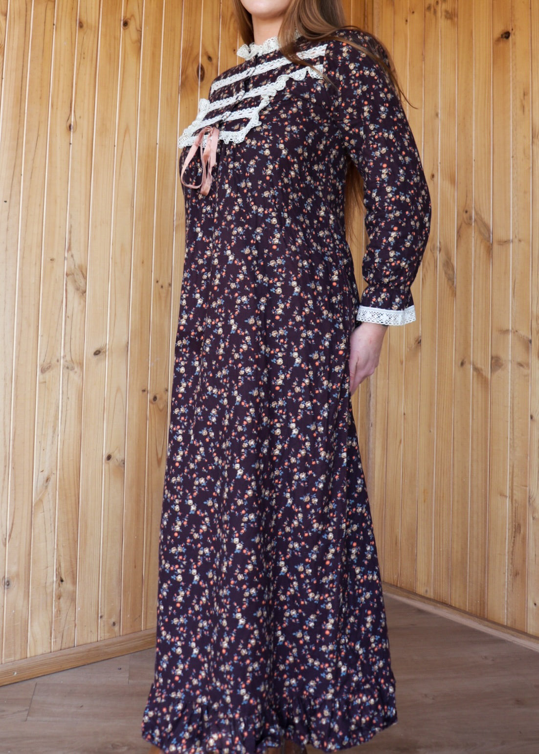 Brown Prairie Gown