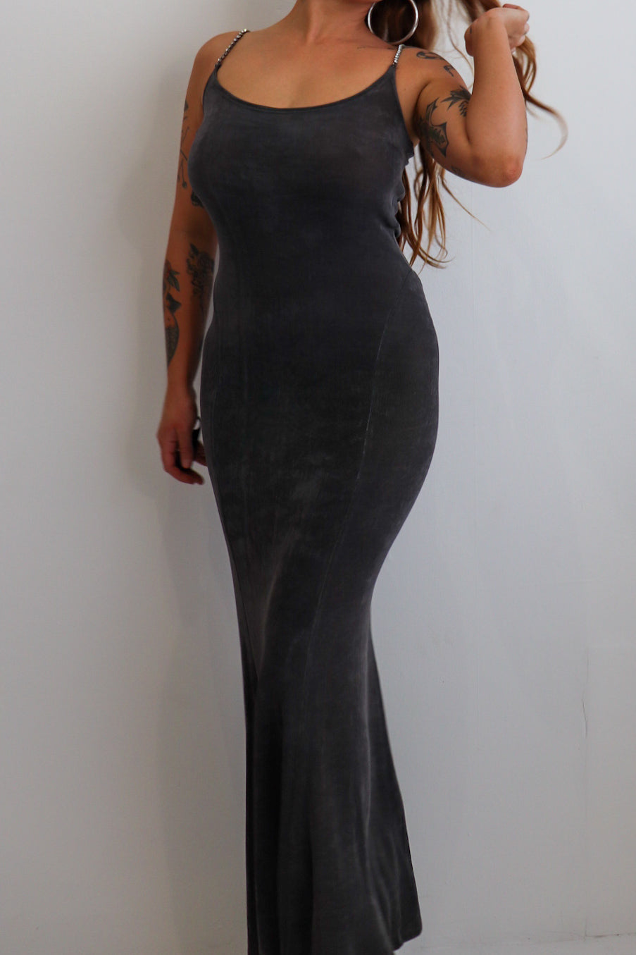 Jessica McClintock 80s Maxi Gown