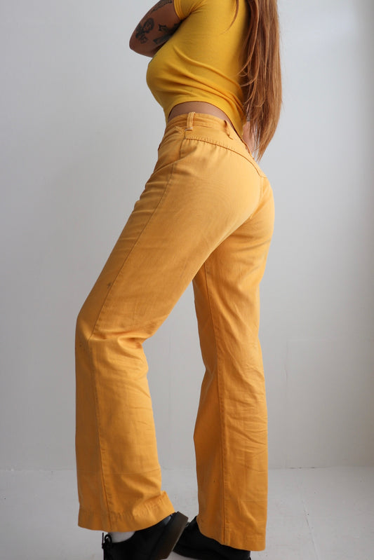 70s Amco Mustard Flares