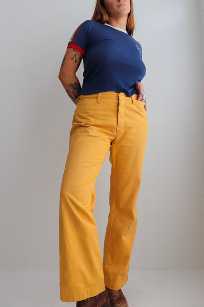 70s Amco Mustard Flares