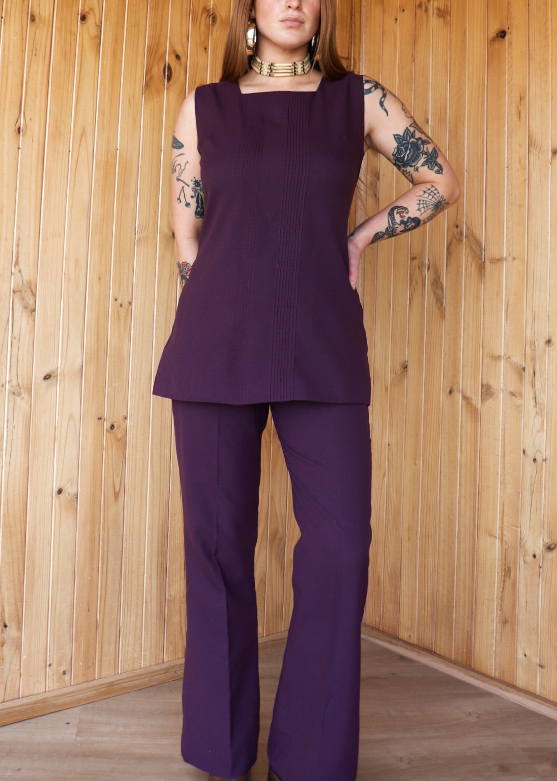 70s Plum Day Set