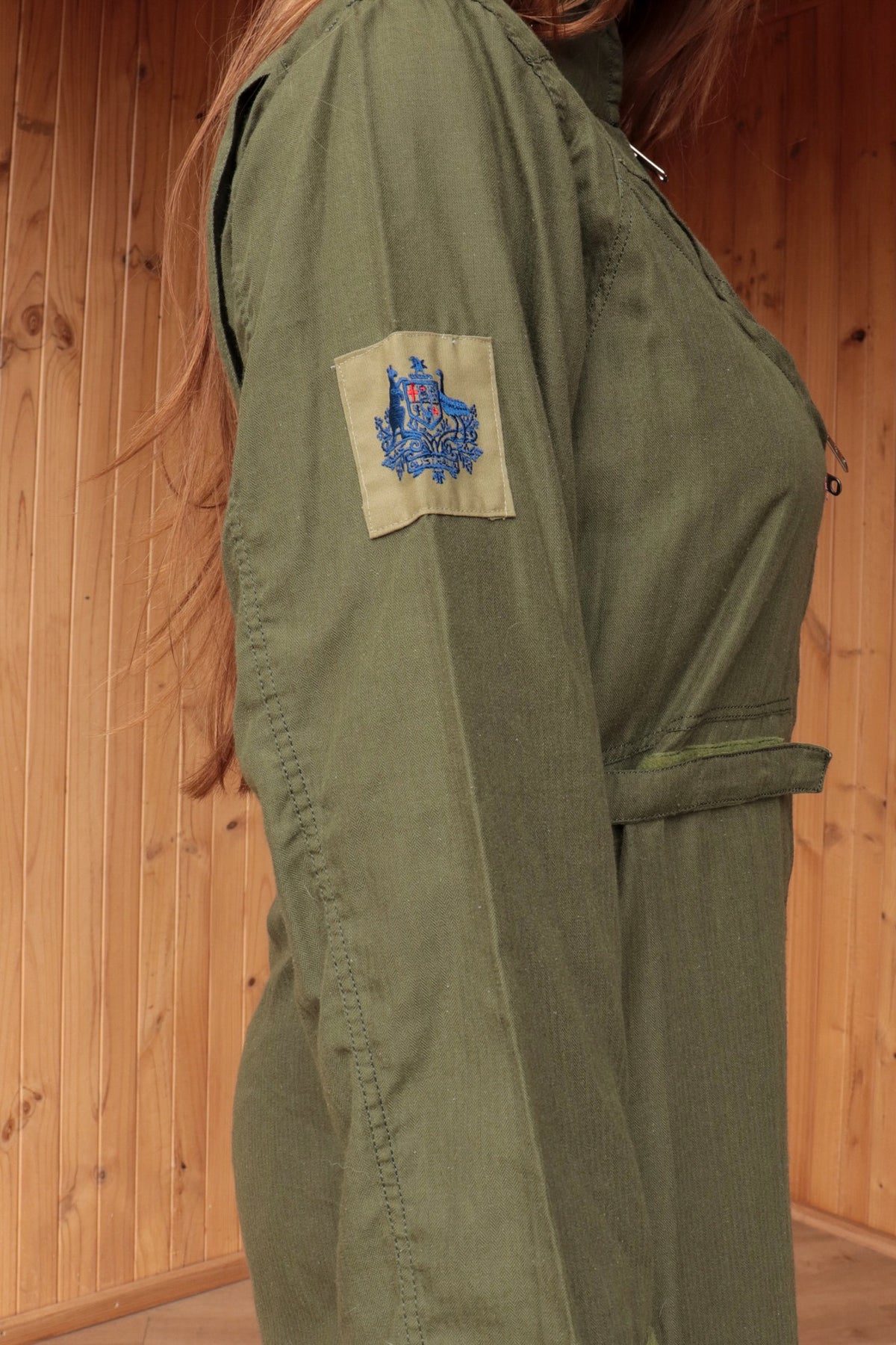 84’ Aviation Khaki Jumpsuit