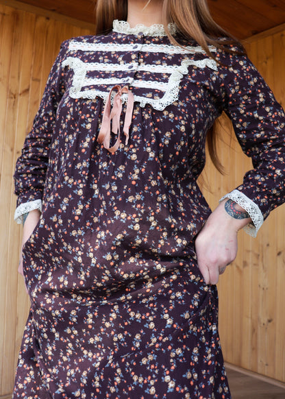 Brown Prairie Gown
