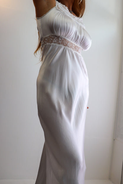 Angelic White Maxi Slip Dress