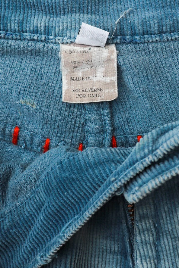 Cord Patchwork Flares