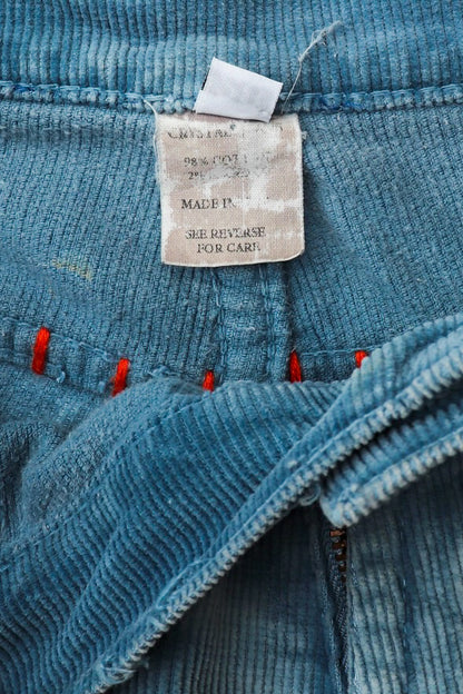 Cord Patchwork Flares
