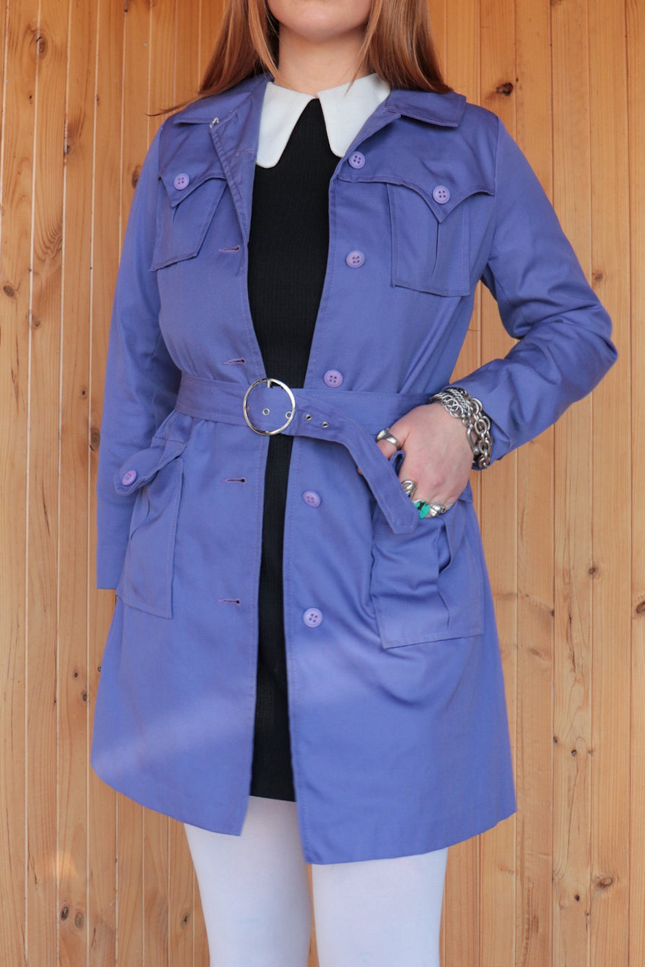 60s Lavender Coat