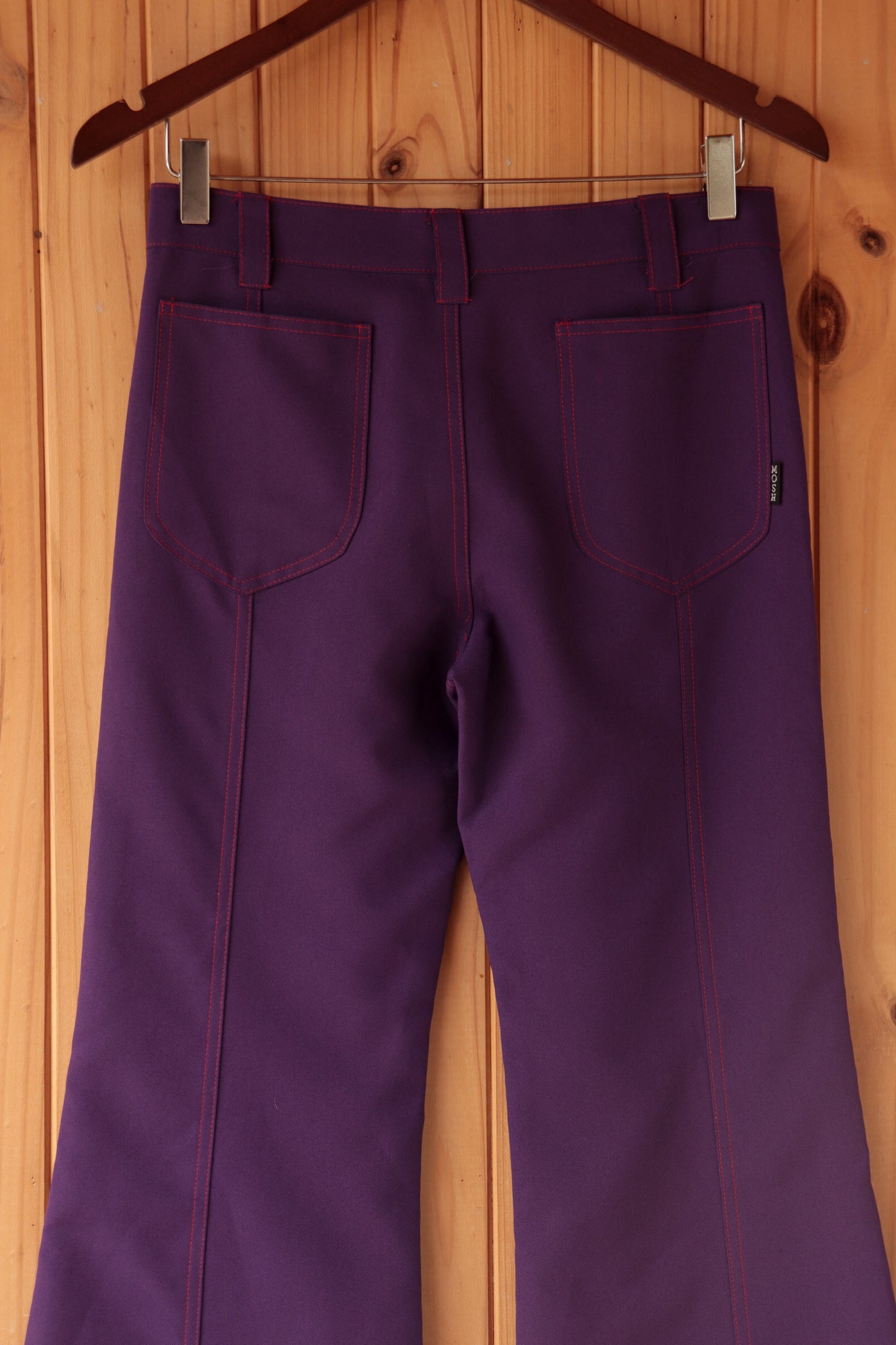 90s Disco Purple Flares
