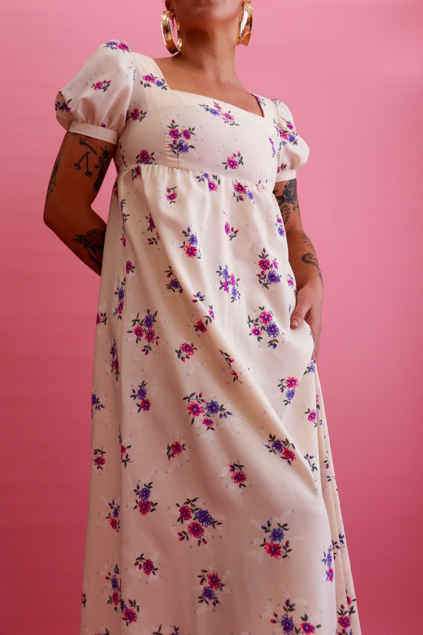 70s Handmade Lilac Prairie