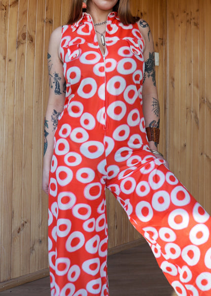 O Ring Mega Flare Jumpsuit