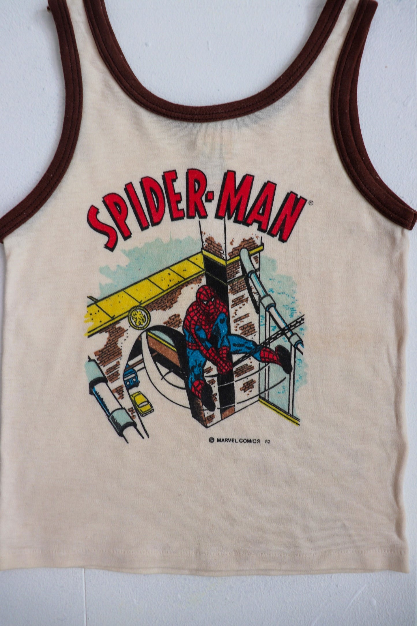 1982 Marvel Spider Man Kids Tank