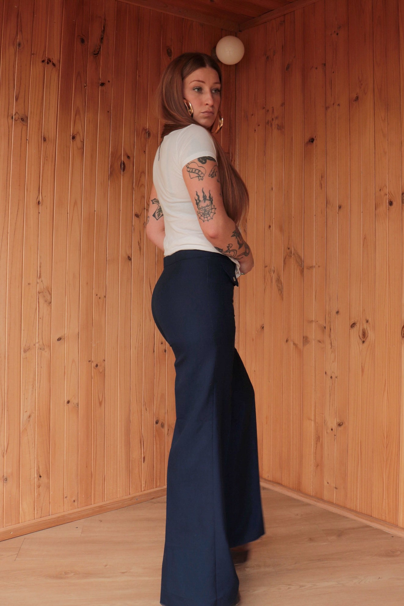 Navy Sailor Flares