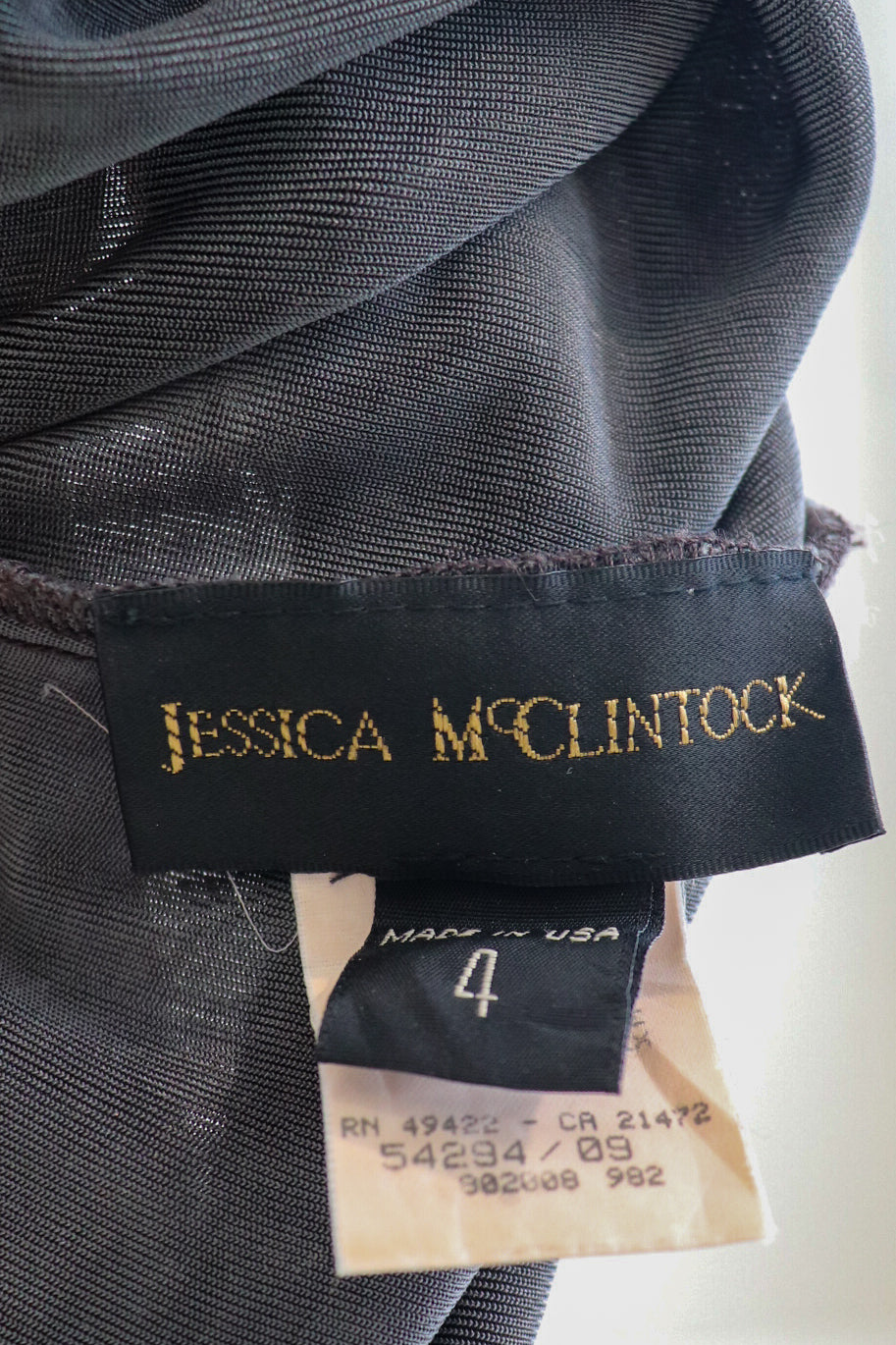 Jessica McClintock 80s Maxi Gown