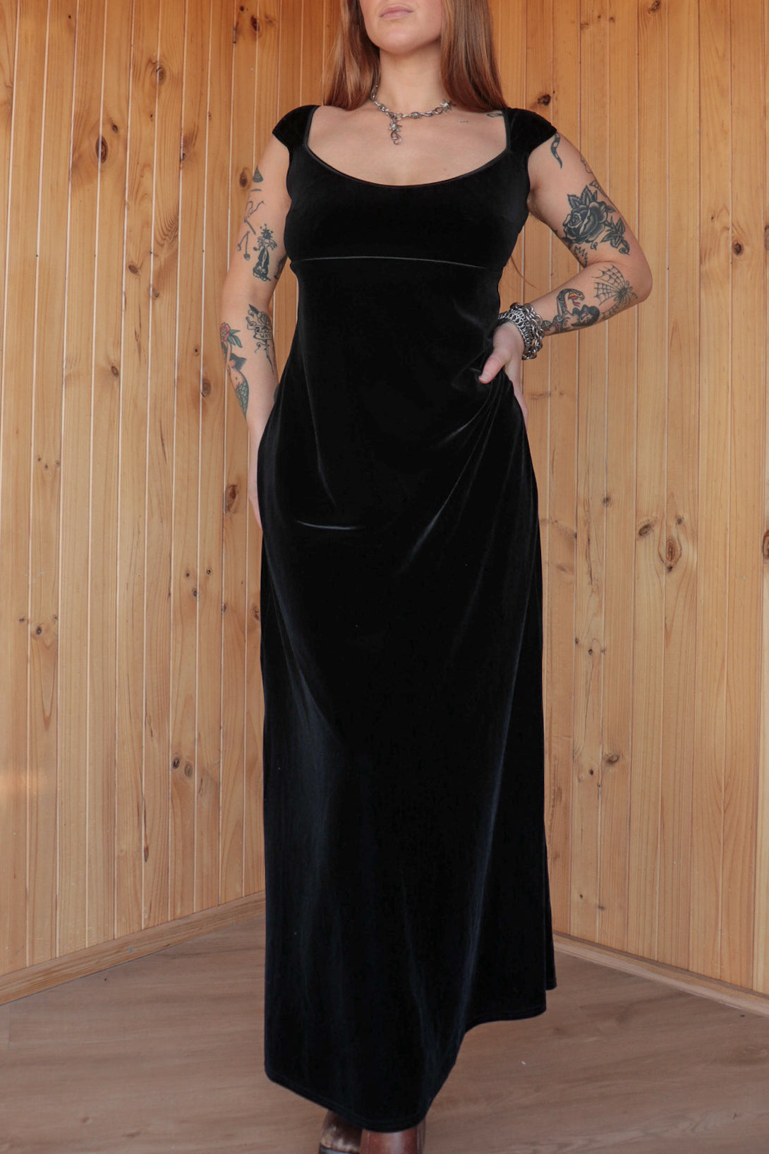 Velvet McClintock Maxi Dress