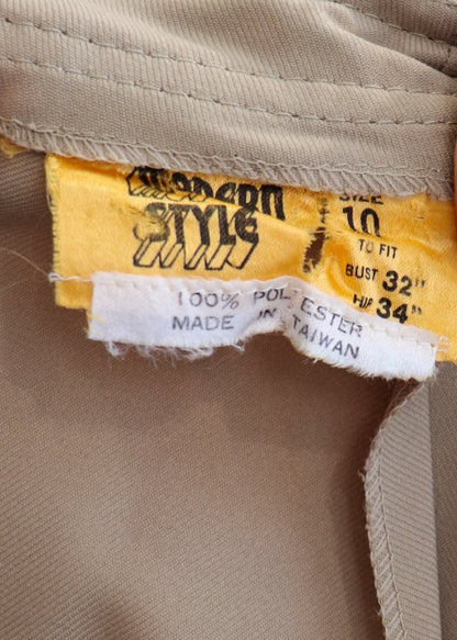 Ecru High Waisted Flares