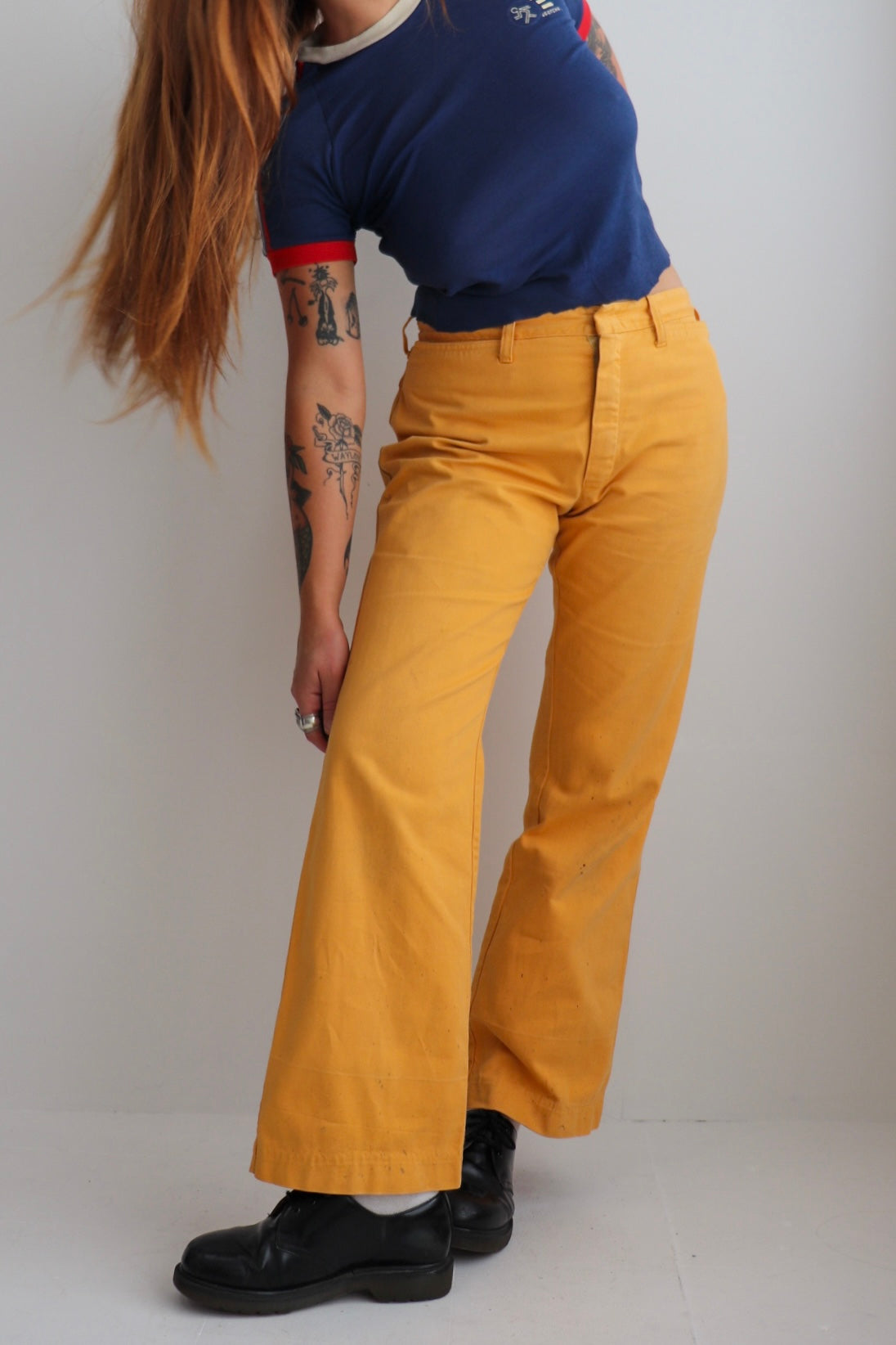 70s Amco Mustard Flares